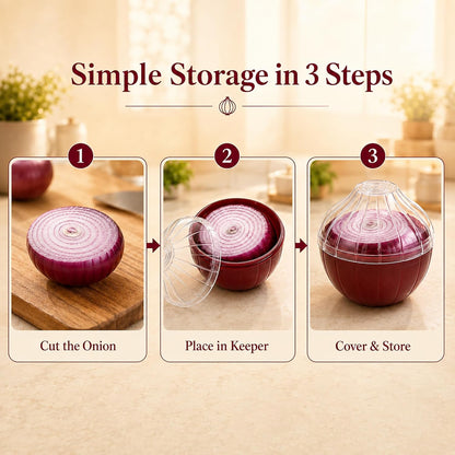 Avocado Keeper Saver Avocado Storage Containers With Lid | Onion Avocado Tomato Saver Fruit vegetable Holder Storage (Avocado Holder)