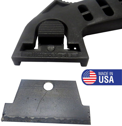 ALLWAY GCR Grout & Caulk Removal Tool | Soft-Grip Handle, Remove Old Putty, Loose Caulk Beads, Crumbling Tile Grout