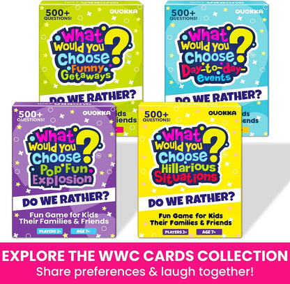 Travel Card Game for Teens, Kids, Adults - Party Games for Family Nights