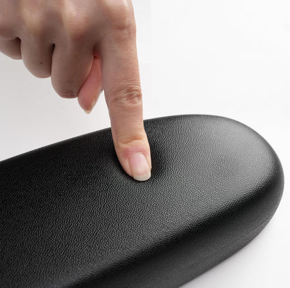 MingYi.office Vinyl Arm Pads Caps for Herman Miller Classic Aeron Chair Graphite Black