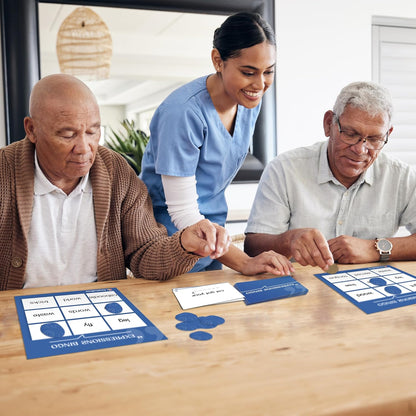 Keeping Busy Expressions Set 1 Dementia Activities for Seniors | Alzheimer Products for Elderly Patients | Fun Memory Game Toy & Cognitive Brain Puzzle for Senior Citizens w/Memory Loss or Alzheimers