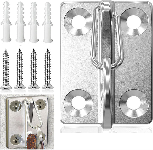 Wall Hooks for Dog Leash, Dog Tie Out Cable Holder for Home and Business | stainless steel wall mounted hook for dog