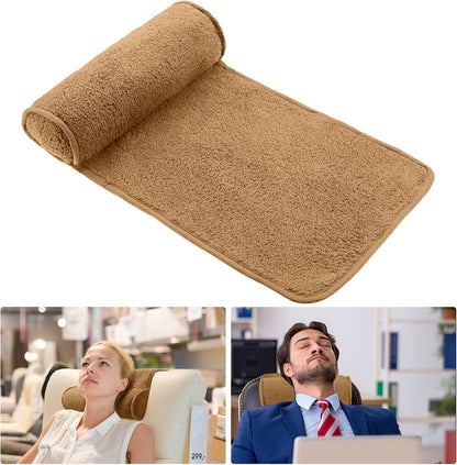 Weysat Head Neck Pillow for Recliner Chair Head Rest Roll, Gray