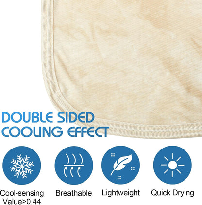Ailemei Direct Cooling Thin Mattress Pad King Size, Gray, 76"x80"