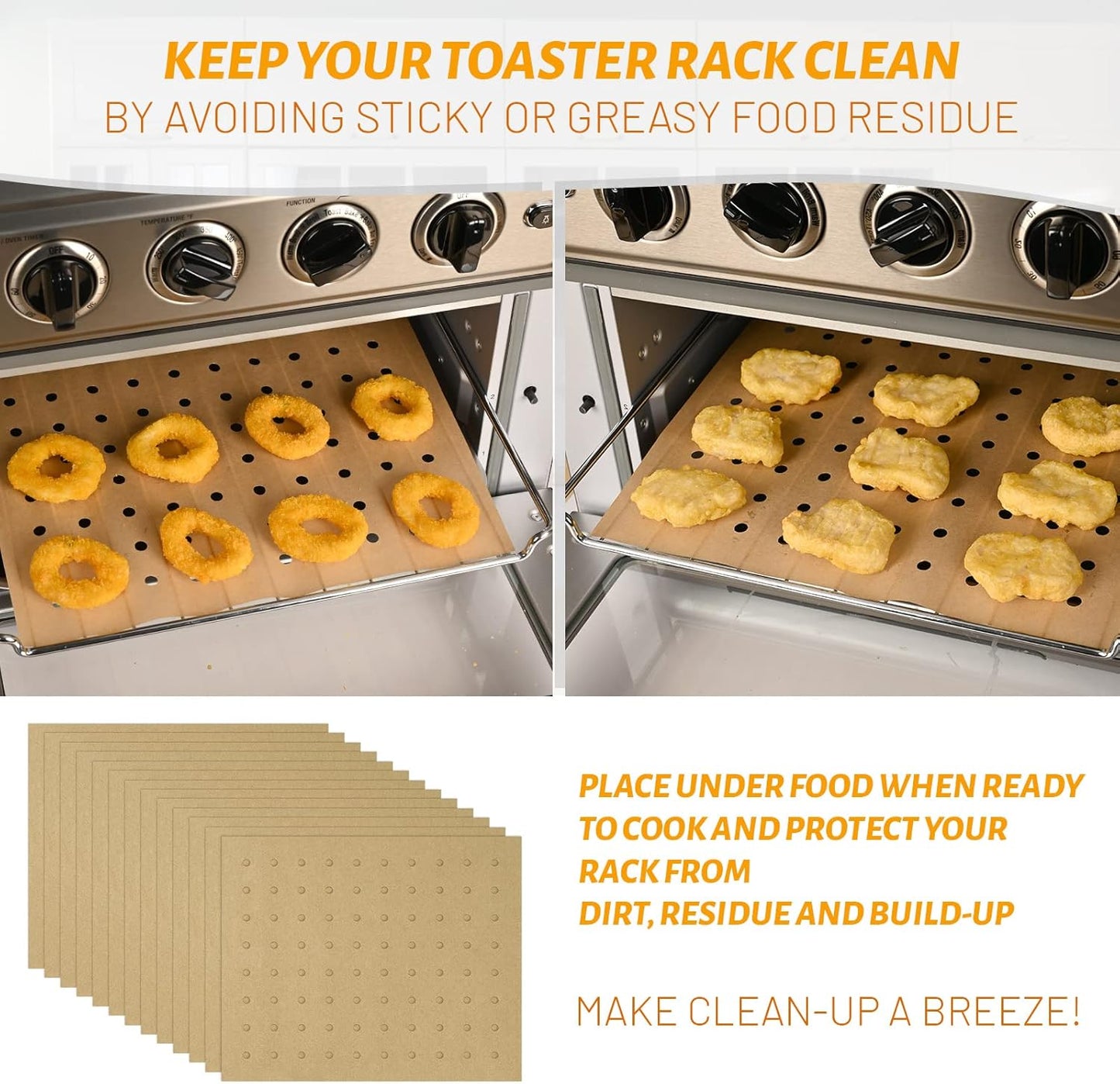 WMKGG Silicone Air Fryer Liners, 2PCS Air Fryer Silicone Liners | Reusable Rectangular Non-Stick Basket Accessories for Ninja Foodi Dual DZ201/DZ401 8-10QT