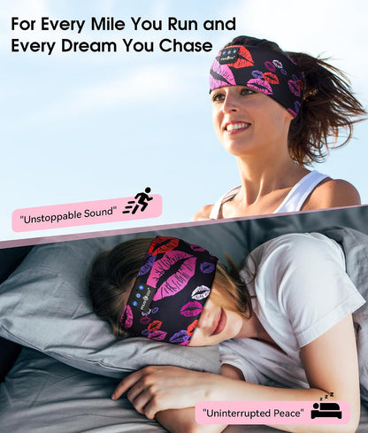 MUSICOZY Bluetooth 5.4 Sleep Headphones Headband Sports Wireless Audio