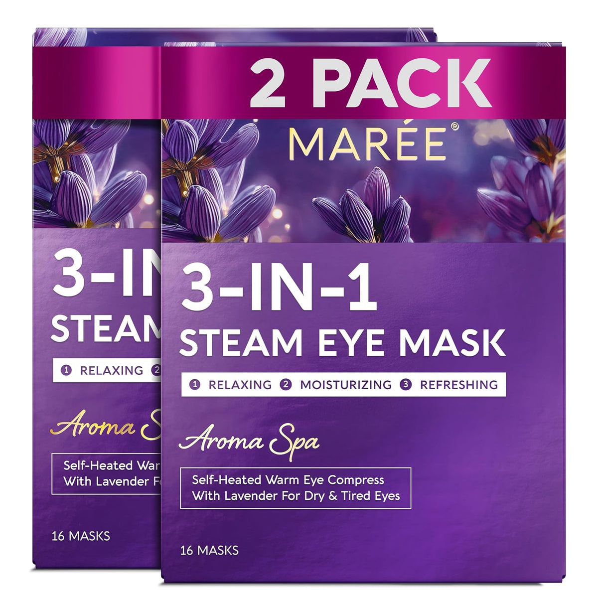 MAREE Heated Eye Masks for Dry Eyes – Facial Steamer Alternative