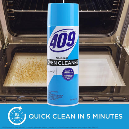 Formula 409 Heavy Duty Oven and Grill Cleaner Spray, Lemon Scent, 14.5 Oz