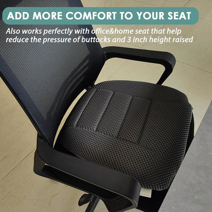 AEROiVi Car Seat Cushion Breathable Mesh Non-Slip Comfort Seat Truck Office | Car Seat pad for Driving 3D Air Mesh Car Seat Protector Works with Truck SUV and Office Chair Home Quick Drying Washable