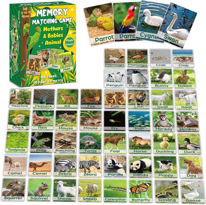gisgfim 100 PCS Memory Matching Game Famous Paintings Concentration Memory Card for Adults Learning Educational Game A Fun & Fast Artworks Theme Matching Games