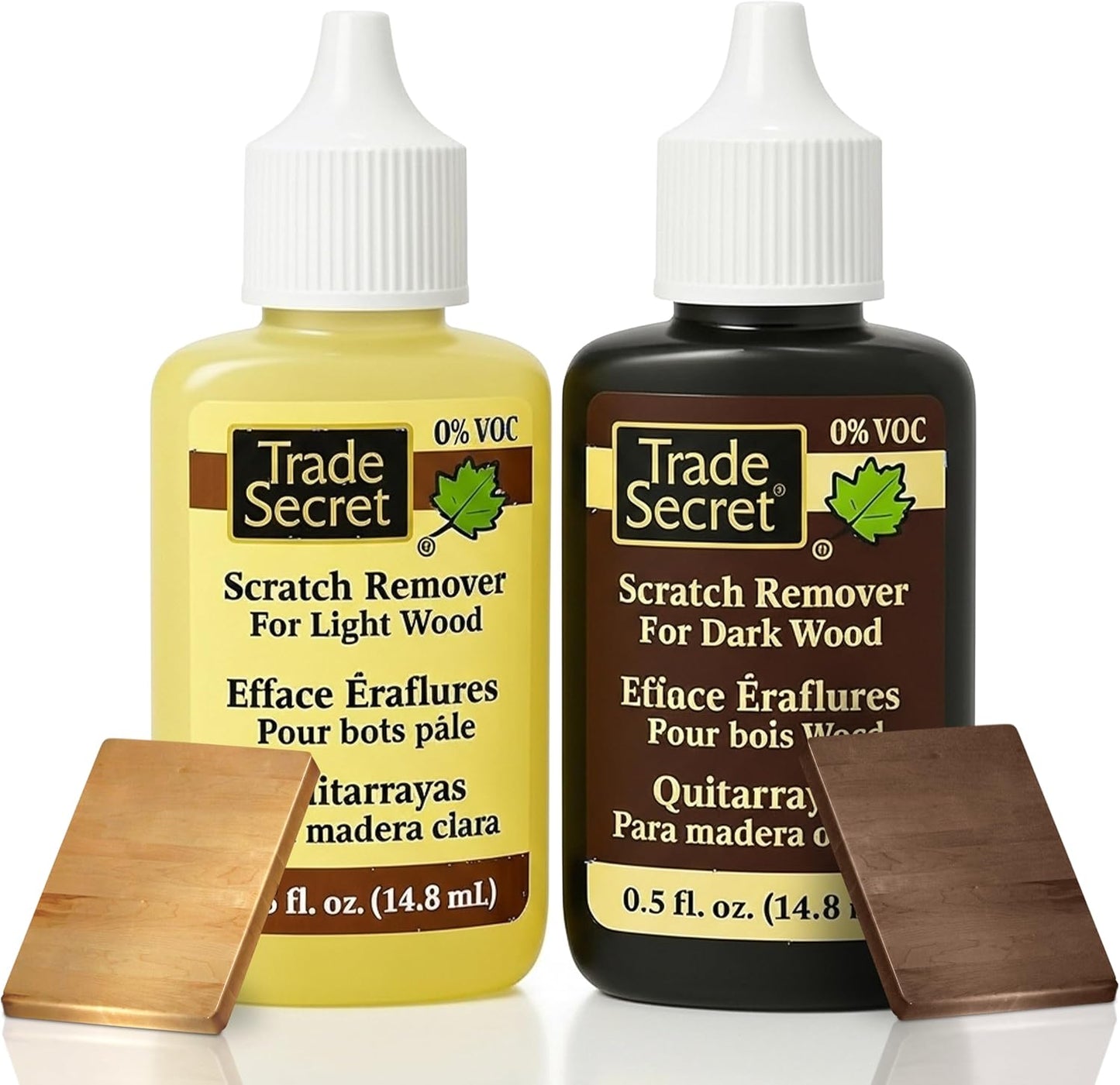 Trade Secret Scratch Concealer for Dark Wood Furniture & Floors – Dark Brown Shade Stain Covers Nicks, Scuffs, Dog & Cat Scratches, Minor Defects – Real Wood Only