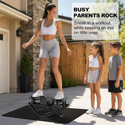 KINMAC Rocking Stepper for Exercise at Home-Rock Stepper Side to Side