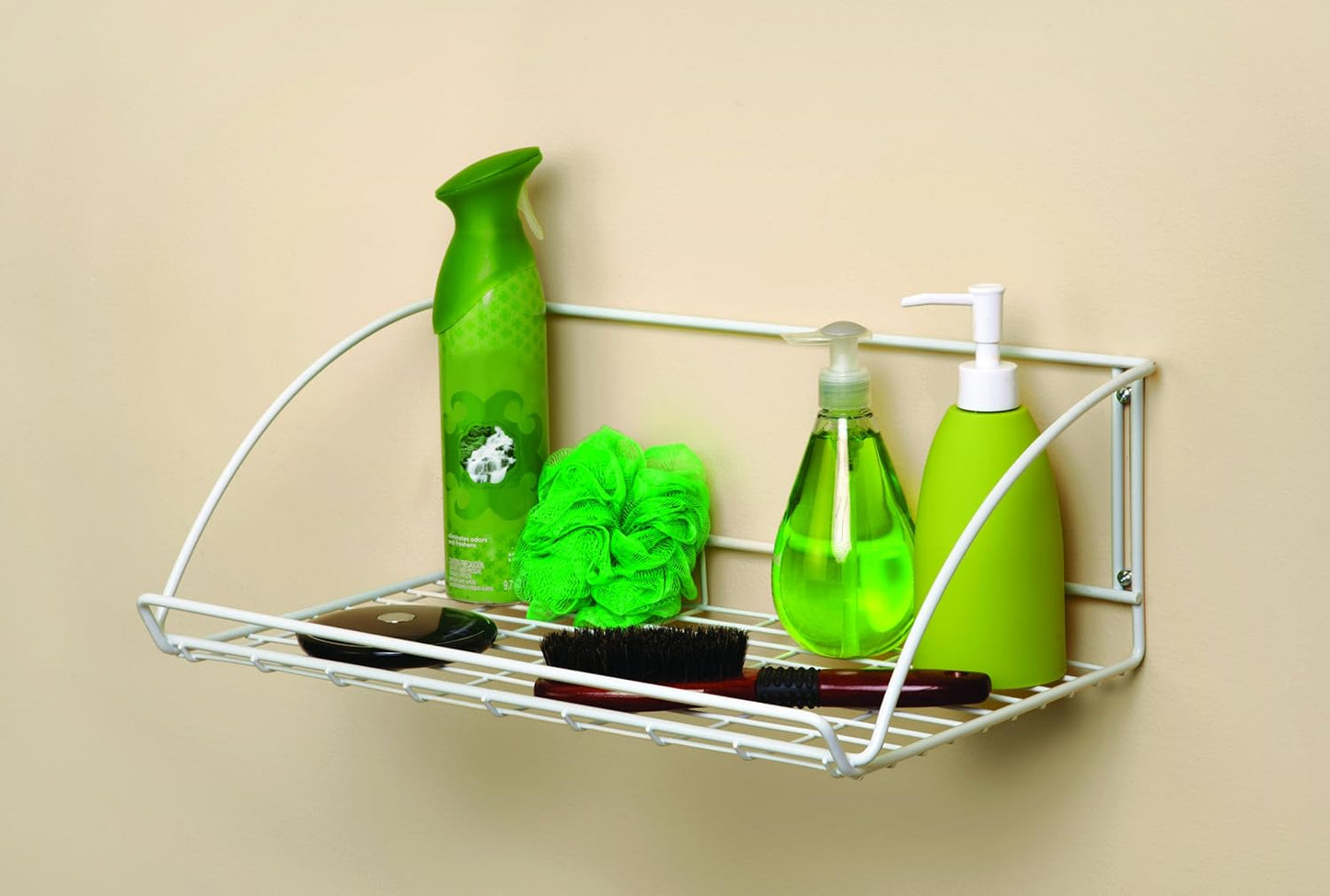 ClosetMaid 8278 18-Inch Wide Laundry Utility Hanger Shelf, White