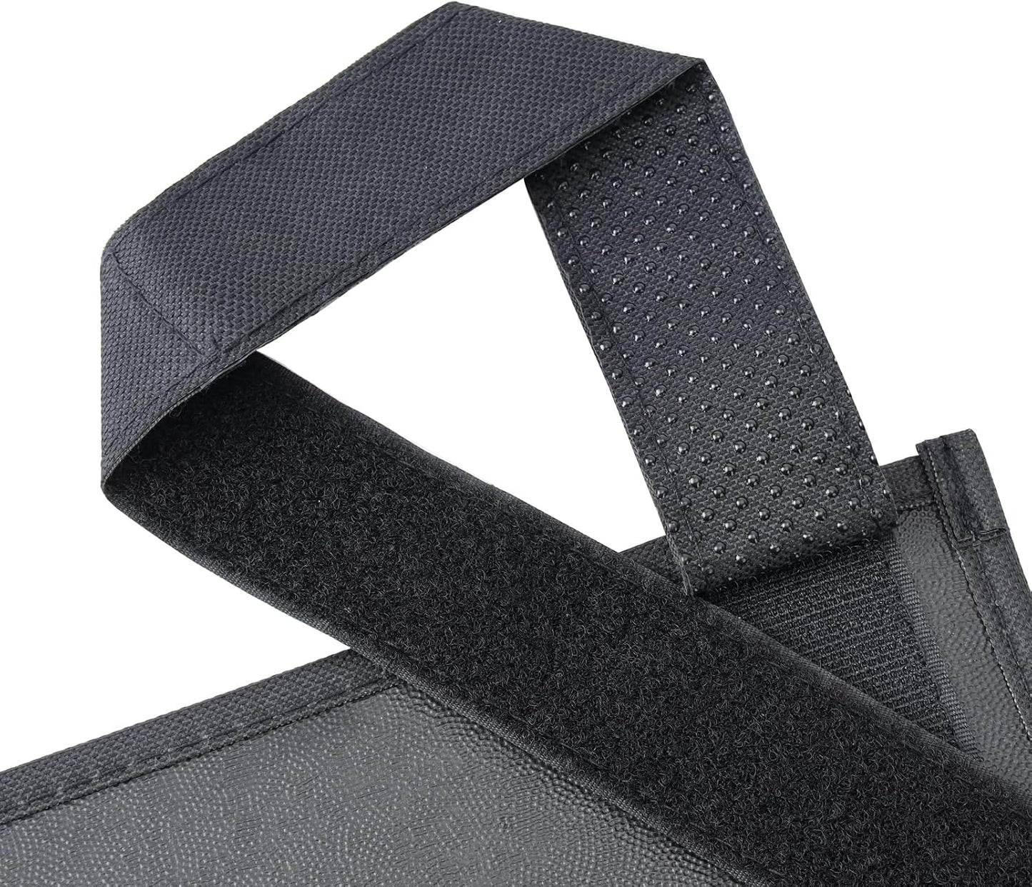 Zafit Hanging Bedside Caddy, Bedside Storage Organizer for Magazine, Phone, Remote control (Classic4 Pockets-Black)