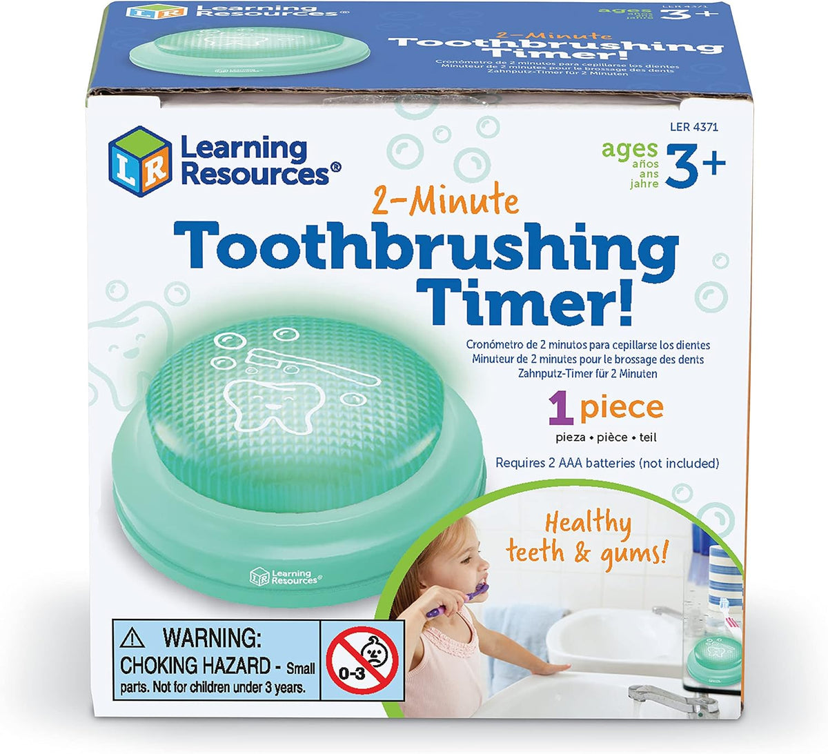 Learning Resources 2 Minute Toothbrushing Timer