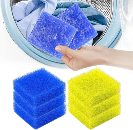 6PCS Pet Hair Remover for Laundry Reusable, Hair Catcher for Washing Machine, Dog & Cat Fur Remover Tool, Lint Remover Balls Washer Dryer for Clothes, Blankets, Safe for All Fabrics
