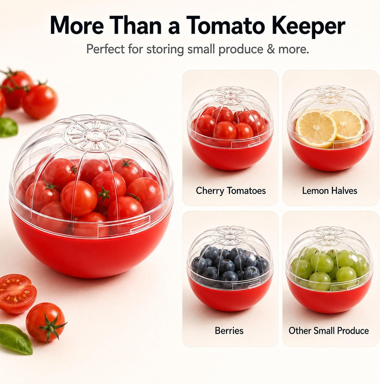Avocado Keeper Saver Avocado Storage Containers With Lid | Onion Avocado Tomato Saver Fruit vegetable Holder Storage (Avocado Holder)