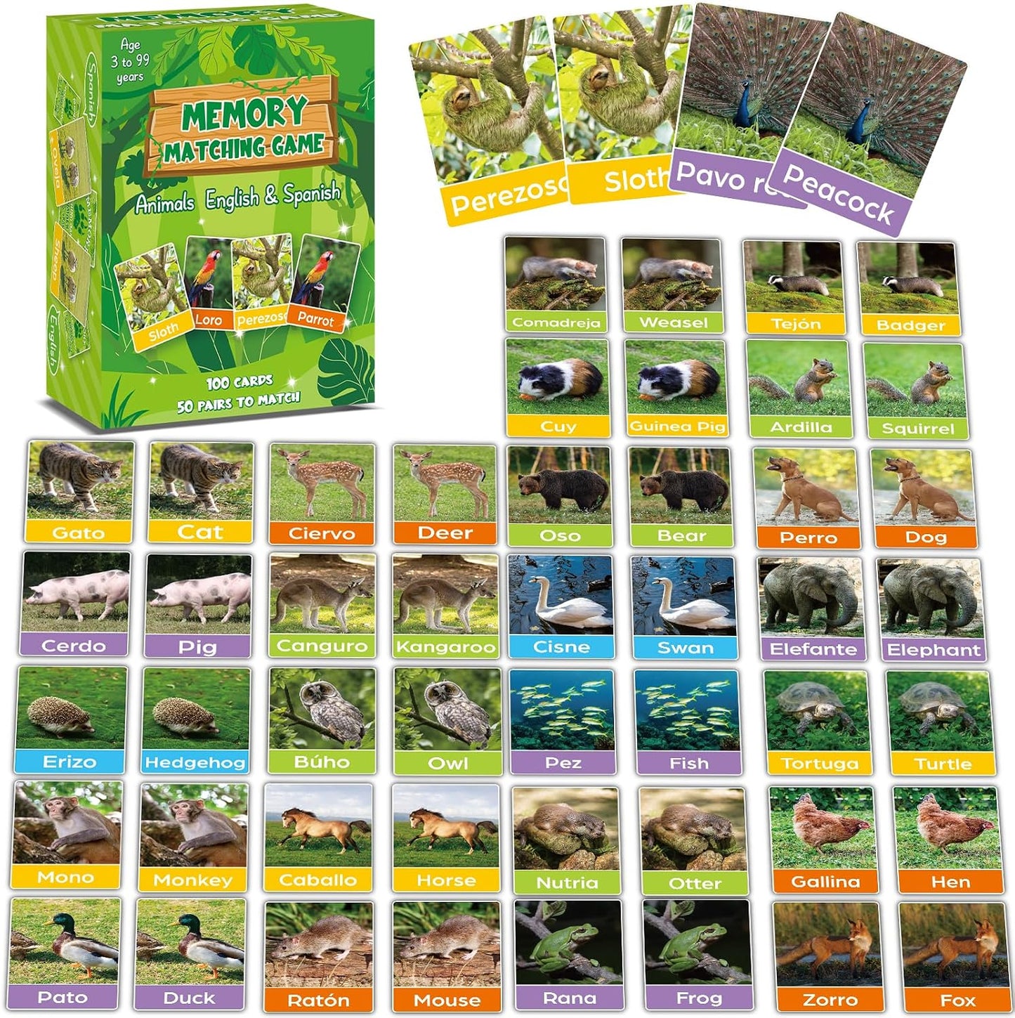 gisgfim 100 PCS Memory Matching Game Famous Paintings Concentration Memory Card for Adults Learning Educational Game A Fun & Fast Artworks Theme Matching Games