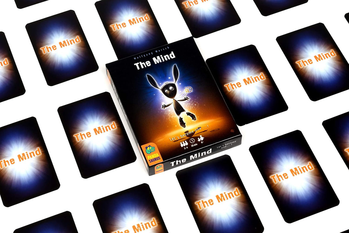 Pandasaurus Games The Mind - Family-Friendly Board Games - Game Night - Card Games for Adults, Teens & Kids (2-4 Players)