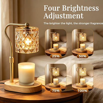 Candle Warmer Lamp with Timer Dimmable Home Decor Birthday Gifts for Women
