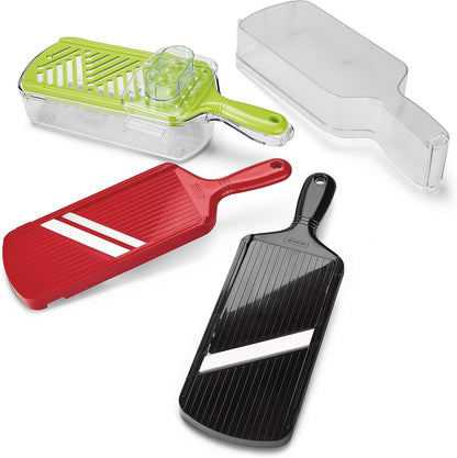 KYOCERA Adjustable Ceramic Mandoline Slicer – 4 Thickness Settings
