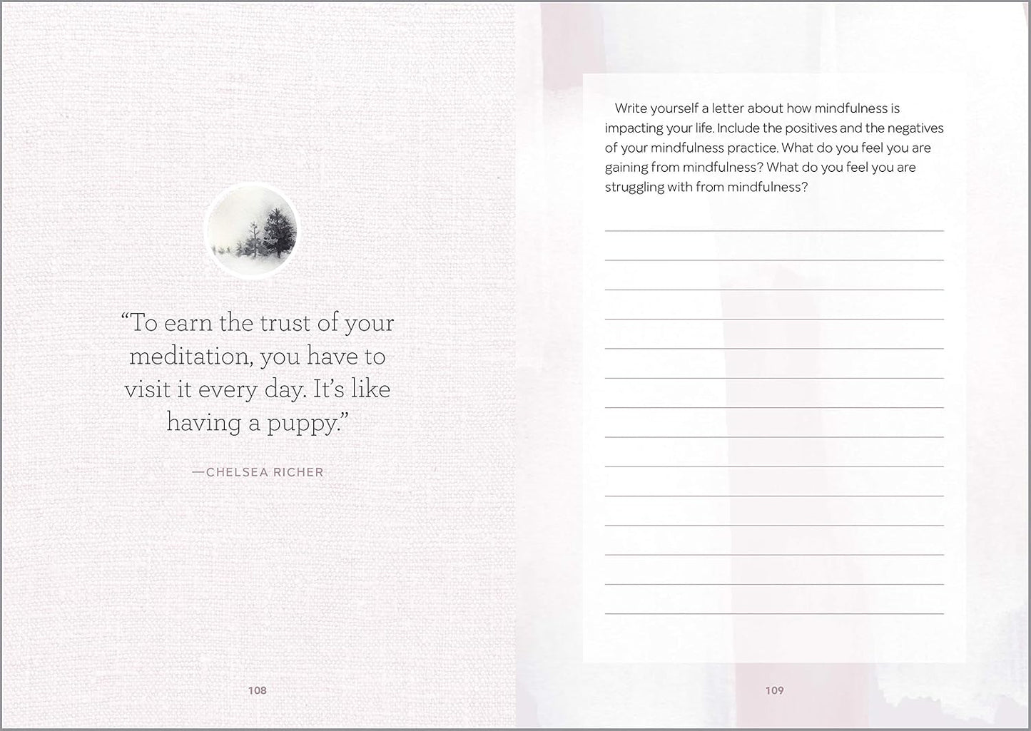 A Mindfulness for Beginners Journal: Prompts and Practices for Living in the Moment