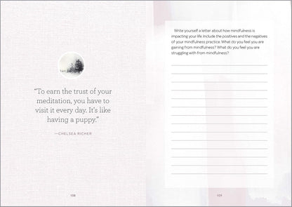 A Mindfulness for Beginners Journal: Prompts and Practices for Living in the Moment
