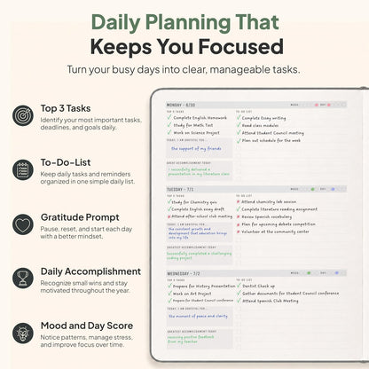 Dated, 2026 Planner, 5.8” x 8.3” - The #1 Productivity Planner to Achieve Your 2026 Goals - Planner 2026-2027 by PRODUCTIVITY STORE (A5, GREY)