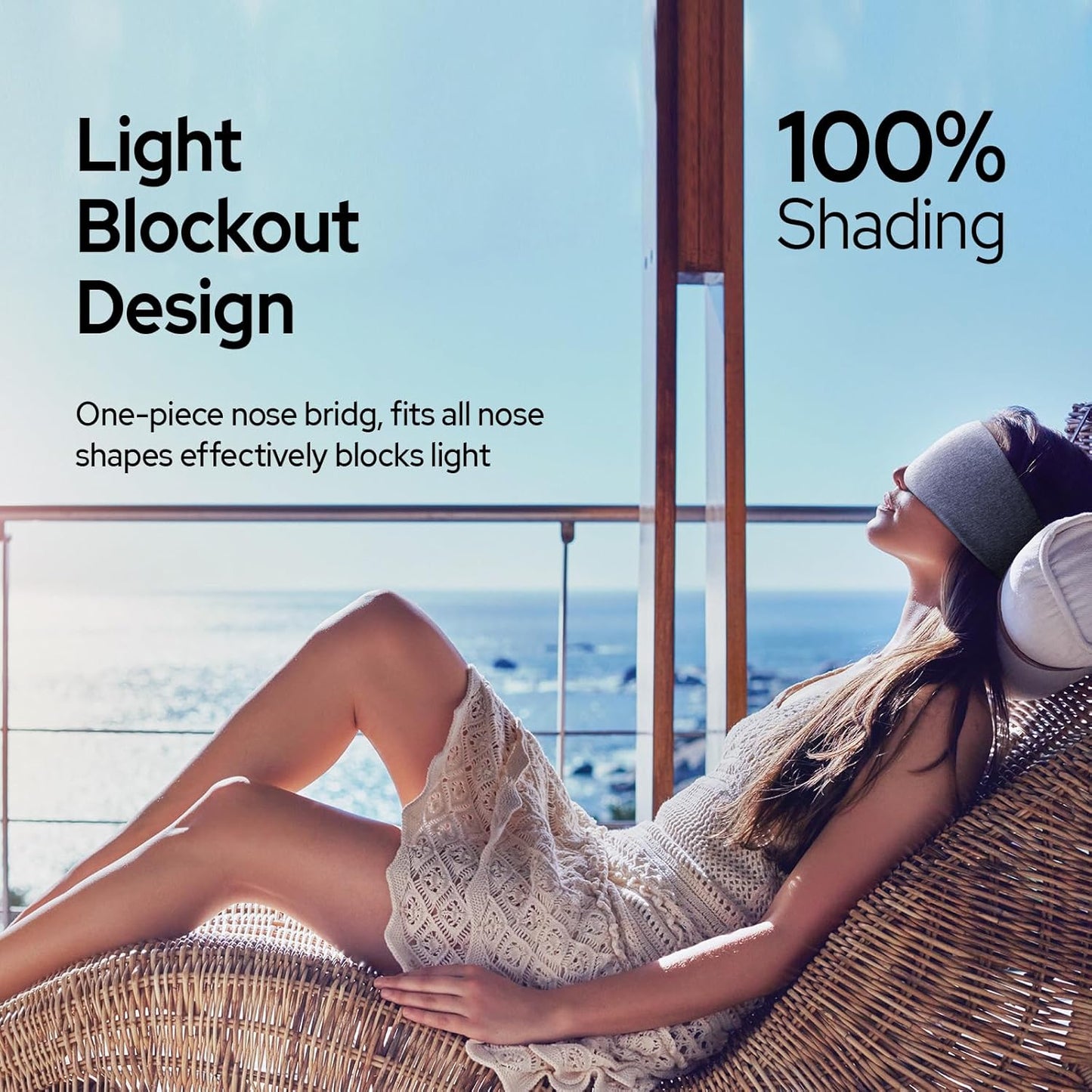 Silk Sleep Mask – 100% Mulberry Silk Eye Mask for Sleeping, Soft Slip Feel, Adjustable Headband, Blackout for Side Sleepers, Men & Women | Soft Slip Feel, Adjustable Headband, Blackout for Side Sleepers, Men & Women