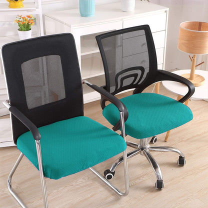 Smiry Office Computer Chair Armrest Covers, 2PCs Anti-dust Arm Rest Pad | Removable Washable Desk Chair Arm Pad Covers, Grey