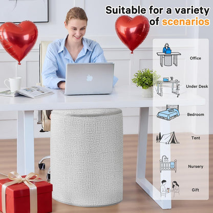 Under Desk Heater & Space Heater for Indoor Use,Leg Foot Feet Warmer For Office Home Quiet, Small Portable Personal Office Heater Accessories,Essentials Supplies For Women Men Gifts Medium