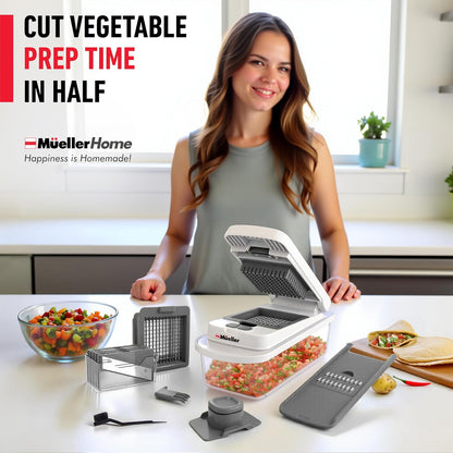 Mueller Pro-Series All-in-One, 12 Blade Mandoline Slicer for Kitchen