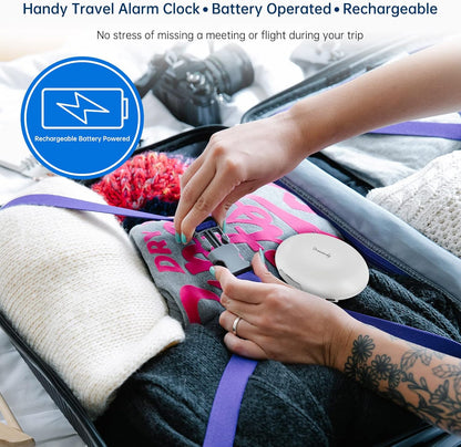 DreamSky Vibrating Alarm Clock for Heavy Sleepers Adults Under Pillow