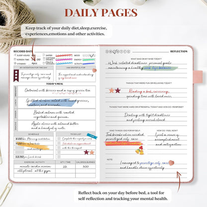 5 MINUTES A DAY Mental Health Journal, 90-Day Guided Journal
