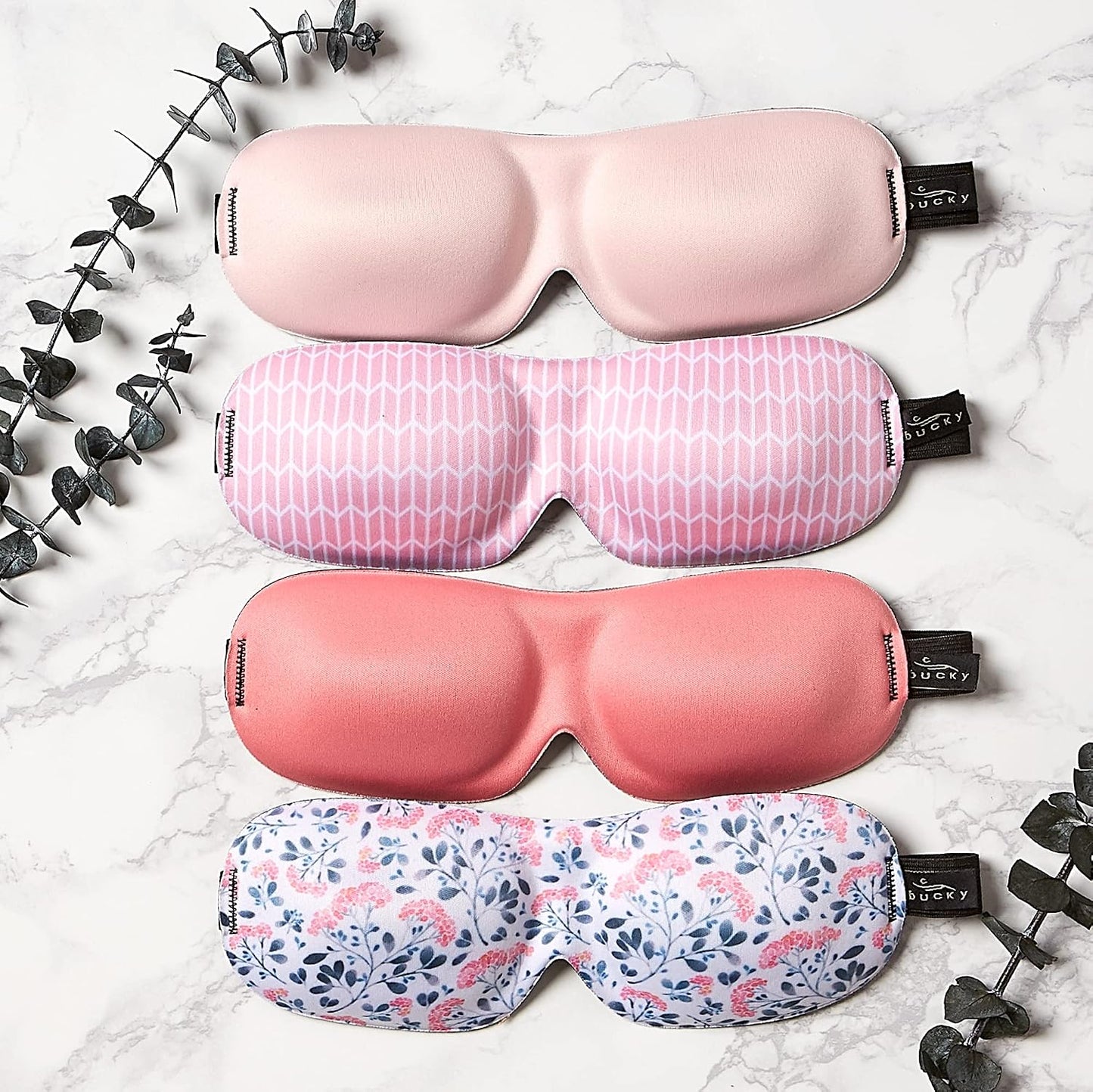 Bucky 40 Blinks No Pressure Eye Mask for Travel & Sleep