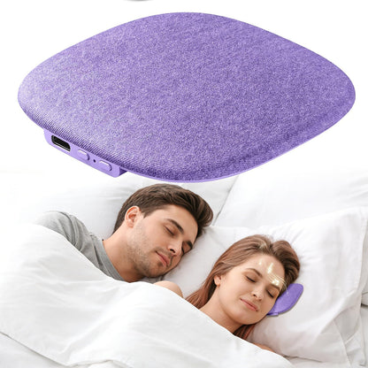 Under Pillow Speaker for Sleeping, Pillow Speaker for Sleeping with White Noise &Timer, Wireless Sleep Aid with Stereo Bass Private Sleep Headphones for Side Sleepers-Light Purple
