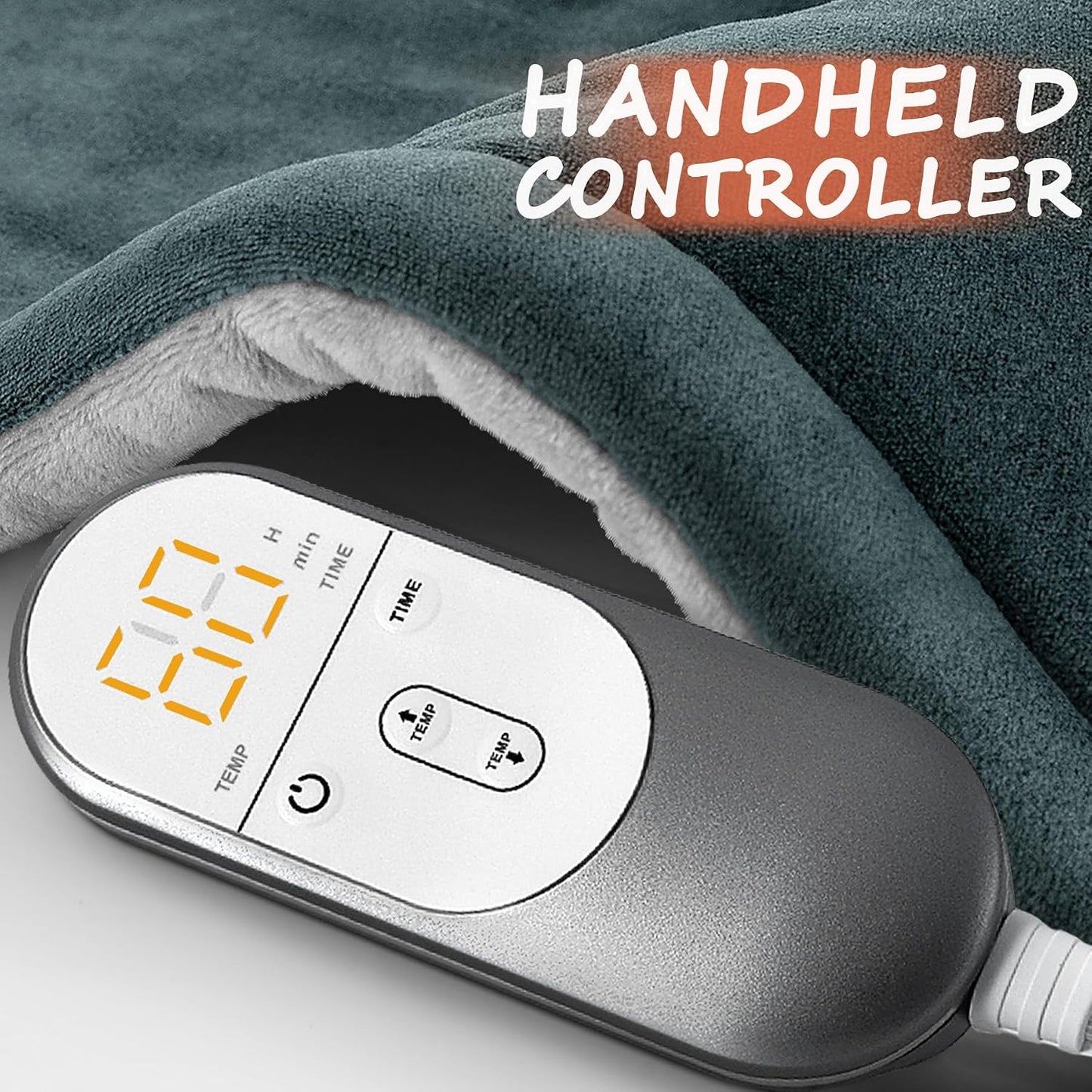 Neck Heating Pad Fathers Day Dad Gifts for Husband, Men, Mom, Wife, Women, 23'' x 17'' Weighted Shoulder Heat Pad for Back Pain Relief, Gifts for Christmas, Birthday, Mothers Day Warm Gifts