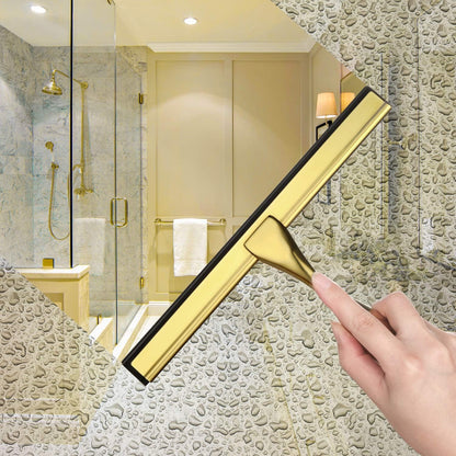 Hiware All-Purpose Shower Squeegee for Shower Doors, Bathroom, Window and Car Glass - Stainless Steel, 10 Inches
