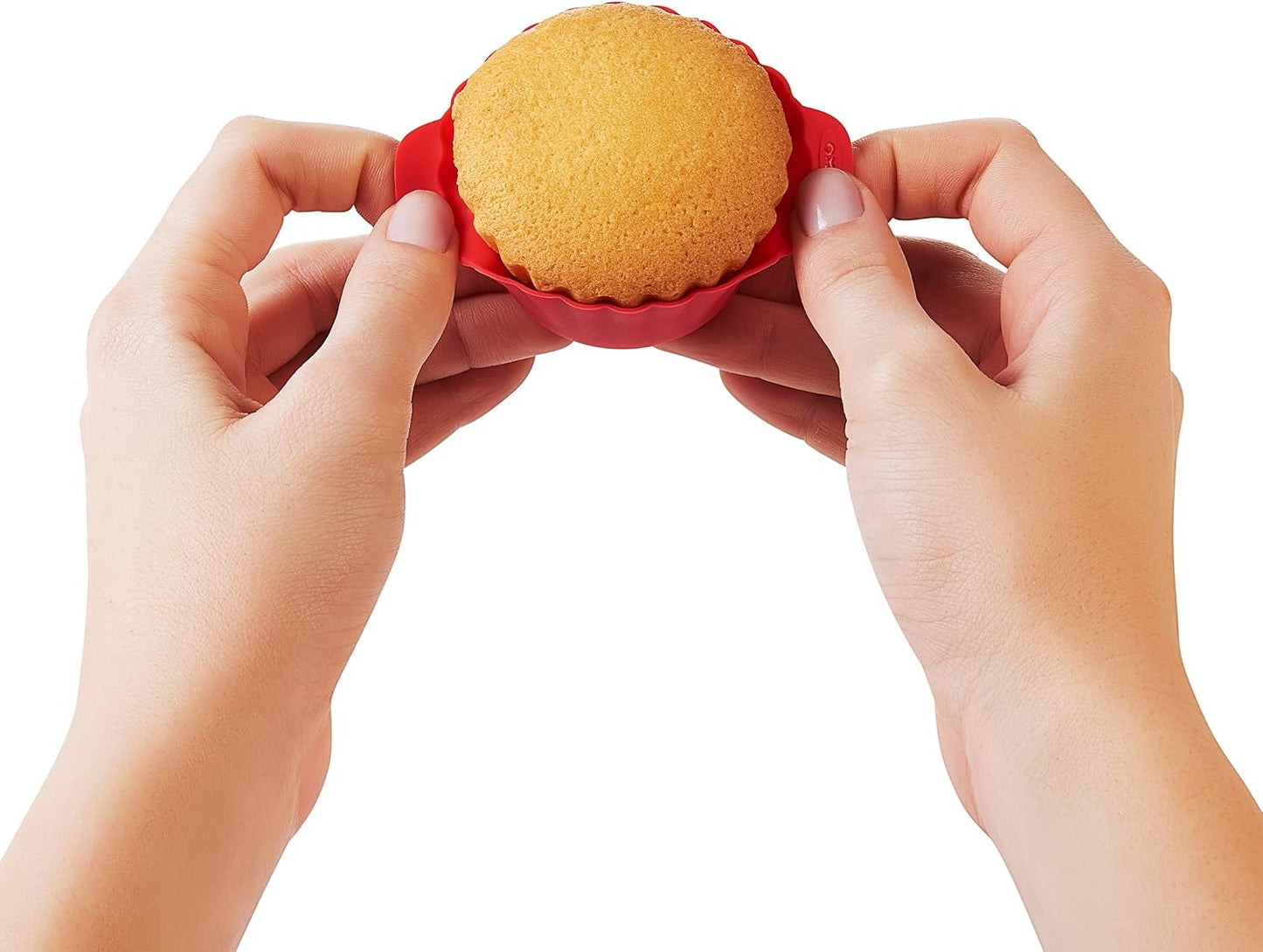OXO Good Grips Silicone Baking Cups, Pack of 12, Reusable, BPA-Free, Dishwasher Safe, Non-Stick, Food Grade, Cupcake Cups, Muffin Cups, Cupcake Liners, Muffin Liners