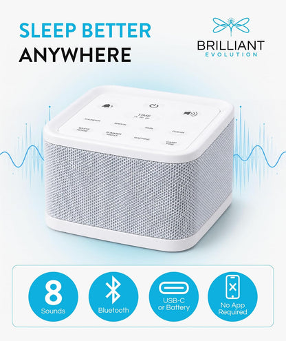 Big Red Rooster Sleep Sound Machine - White Noise Device for Kids and Babies with Rain and Nature Sounds - Portable Noise Cancellation for Nap Time, Bedroom, Nursery, or Office - 4x4x3 in