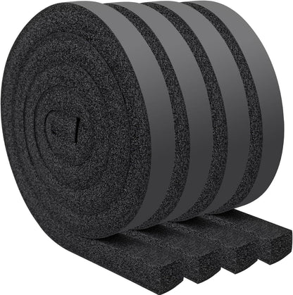Yotache Open Cell Foam Air Conditioner Insulation Seal Strip 2"x1", 6.5 Ft | Non-Adhesive, Air Conditioning Weather Strip