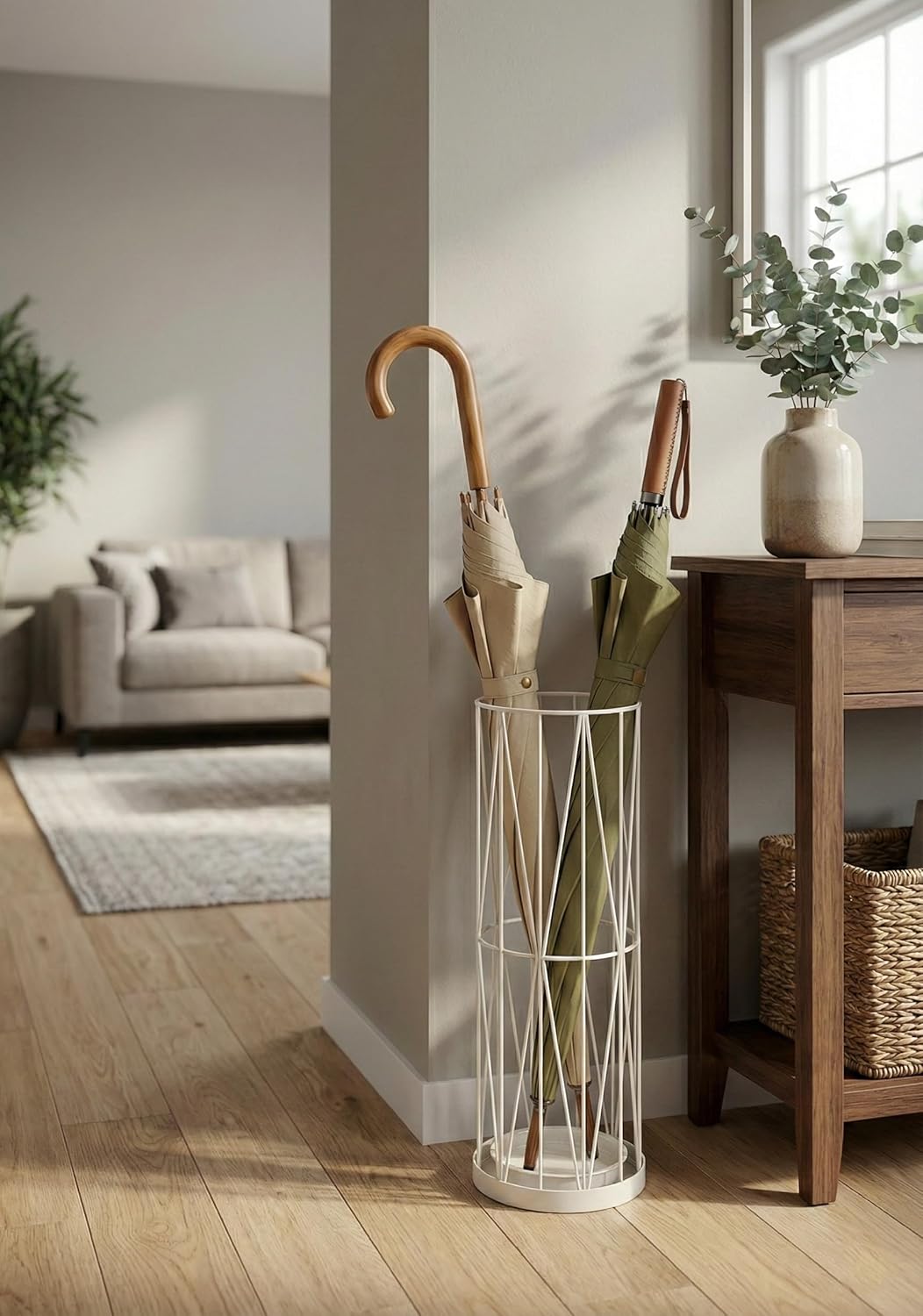 Mango Steam Pluvian Soakstone Umbrella Holder (Tall, Gold)