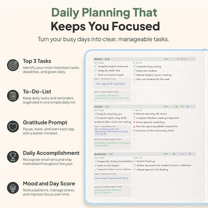 Dated, 2026 Planner, 5.8” x 8.3” - The #1 Productivity Planner to Achieve Your 2026 Goals - Planner 2026-2027 by PRODUCTIVITY STORE (A5, GREY)