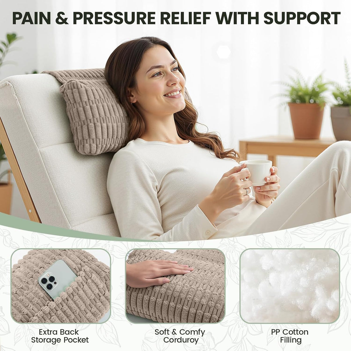 Recliner Pillow, Adjustable Neck Pillow for Recliner
