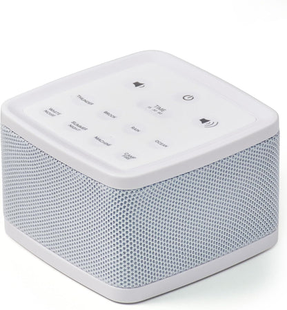 Big Red Rooster Sleep Sound Machine - White Noise Device for Kids and Babies with Rain and Nature Sounds - Portable Noise Cancellation for Nap Time, Bedroom, Nursery, or Office - 4x4x3 in