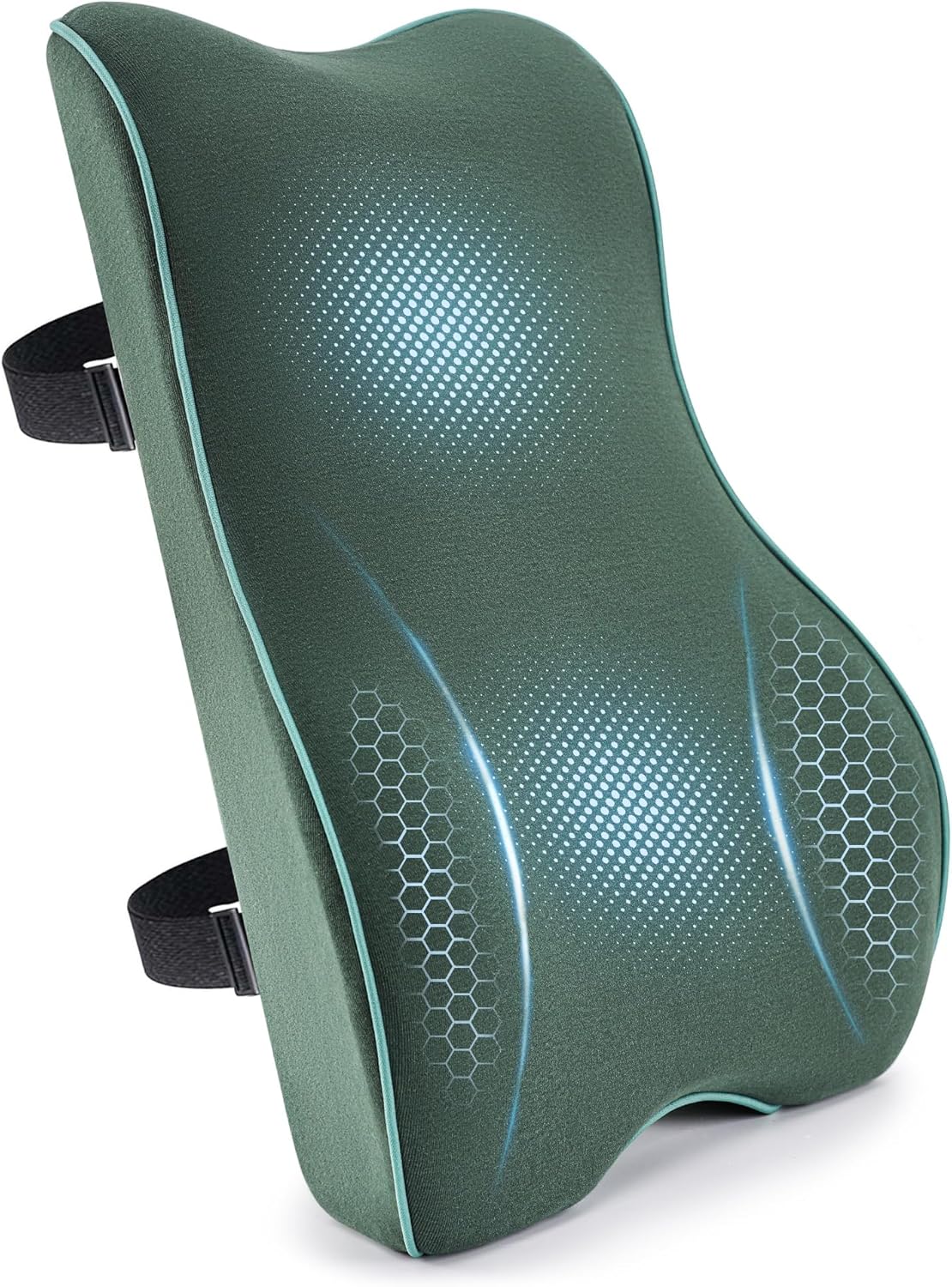 Soft Comfortable Memory Lumbar Support Pillow Back Cushion for Car & Office