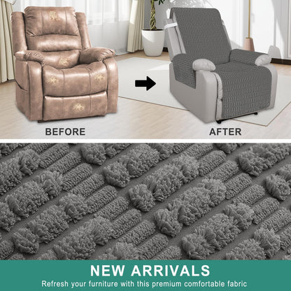 Foxdecor Couch Arm Covers for Sofa Arm Chair Covers Set of 2