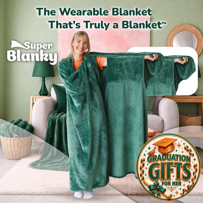 Wearable Blankets for Women & Men, Graduation Day Gift for Her, Cozy Gifts for Women, Wife Birthday Gifts Ideas