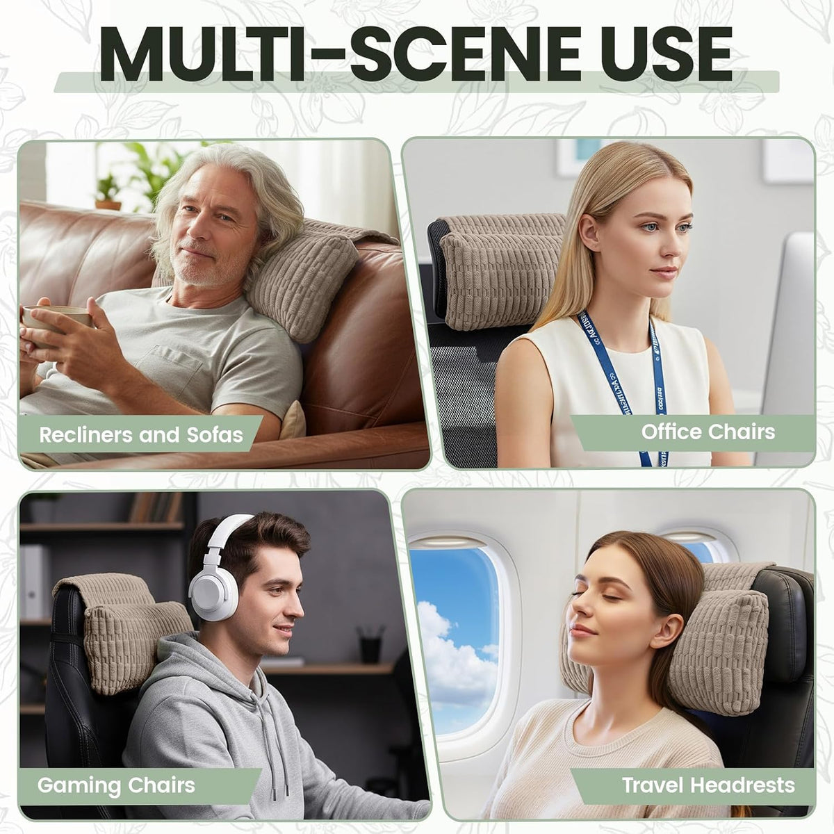 Recliner Pillow, Adjustable Neck Pillow for Recliner