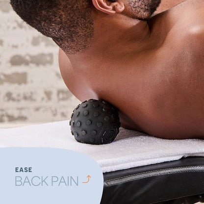 Lifepro 4-Speed Vibrating Massage Ball Roller- Revolutionary Lacrosse Ball Deep Tissue Trigger Point Therapy - Massage Ball for Plantar Fasciitis, Yoga Therapy, Mobility, Myofascial Release Ball